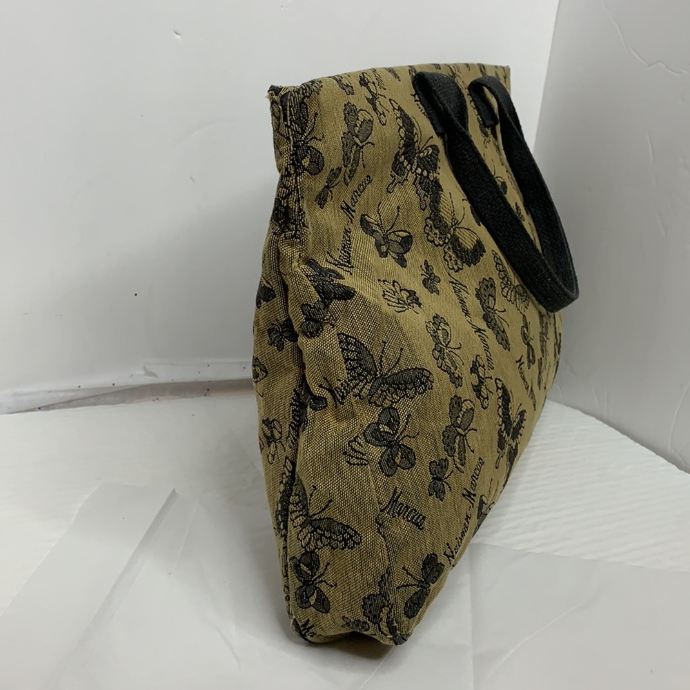 Nieman Marcus Butterfly embroidery shopper/tote - Picture 4 of 9